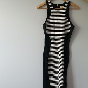 Ronny Kobo Black and white dress